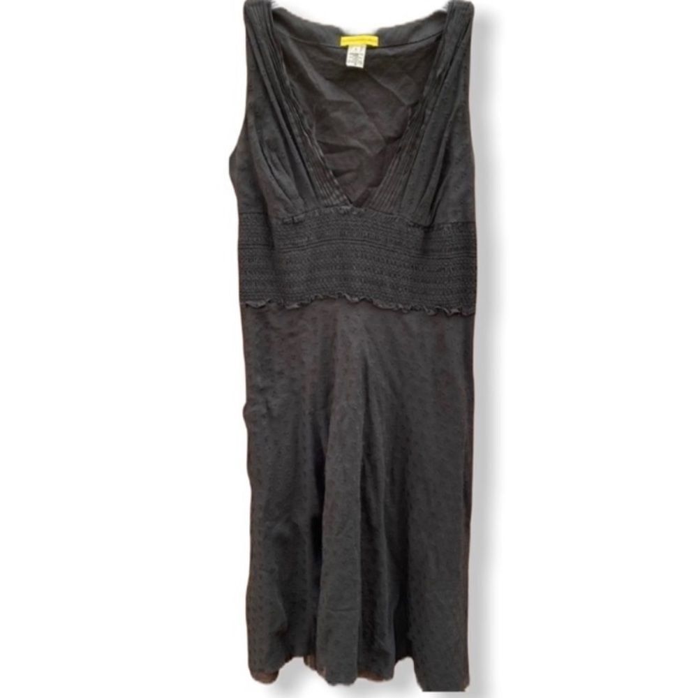 Catherine Malandrino Black Silk Dress